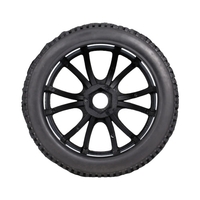4 pièces 1/8 RC pneus en caoutchouc tout-terrain pour RV / voiture plate / voiture de course Himoto HSP Redcat Traxxas Tamiya HPI pièces de voiture RC