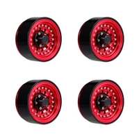 4 pièces 1.9in moyeu de jante de roue en métal Beadlock pour voiture sur chenilles 1/10 RC Compatible avec TRX4 Hsp Redcat Traxxas Tamiya Hpi Rc4wd voiture RC axiale