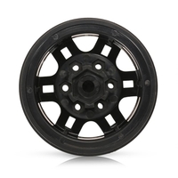 4 pièces AUSTAR AX-616BK 1.9 pouces 1/10 Rock Crawler Beadlock moyeu de jante pour D90 SCX10 AXIAL RC4WD TF2 RC voiture