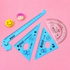 4 pièces belle girafe chèvre Animal règle costume fournitures de bureau papeterie Kawaii règles étudiants prix cadeau d