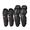 4 pièces genouillères adultes coudières réglables genouillères protège-coude armure pour moto cyclisme course
