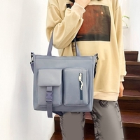 4 pièces toile sac à dos Combo ensemble sac d