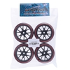 4 pièces/ensemble 1/10 pneus de voiture à la dérive pneu dur pour Traxxas HSP Tamiya HPI Kyosho voiture à la dérive sur route