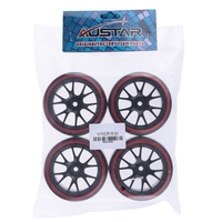 4 pièces/ensemble 1/10 pneus de voiture à la dérive pneu dur pour Traxxas HSP Tamiya HPI Kyosho voiture à la dérive sur route
