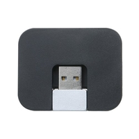4 ports USB2.0 Hub Rotatif USB2.0 Convertisseur Support USB Ventilateur Souris Clavier Mobile Disque Dur U Disque USB Lumière pour PC Ordinateur Portable