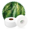 4 rouleaux 4 couches 90 mm * 130 mm pâte de bois papier de soie papier hygiénique ménage rouleau de papier toilette avec noyau point d