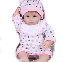 40 cm Reborn Bébé Poupée Jouet De Bain Silicone Corps Yeux Ouvert Avec Des Vêtements Réaliste Mignon Cadeaux Jouet