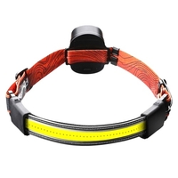40 LED Running Head Light Train de roulement avec feu arrière (3 * AAA alimenté par batterie)