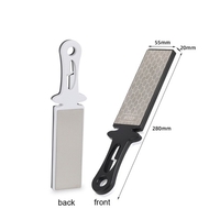 400 1000 5 Façons Double-face Portable Multi-fonction Cutter Sharpener Cutters Outil De Meulage Manuel Ménage Cuisine Extérieur Cutter Sharpener Cisaille Cutter Diamant Meule