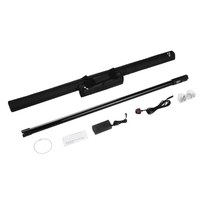 40W 2800K-9990K Bi-couleur Température Dimmable Portable De Poche LED Vidéo Tube Lumière Photographie Remplissage Lampe 116cm
