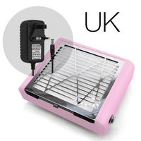 40W Nail Dust Collector Manucures Cleaner Nail Aspirateur Vernis à ongles Extracteur de poussière Nail Art Instrument avec filtre réutilisable pour la beauté des ongles à la maison Salon de manucure Comptoir de manucure Bar à ongles