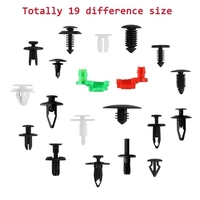 425 Pcs Assortiment De Carrosserie Plastiques Pousser Retainer Pin Rivet Attaches Garniture Moulage Clip Automobile Meubles Assemblage Vis D