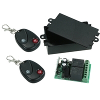 433Mhz DC 12V 2CH Commutateur de télécommande sans fil universel