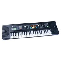 44 touches Piano électronique multifonctionnel orgue électronique Instrument de musique jouet avec Microphone pour enfants garçons filles débutants