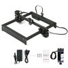 450nm 5.5W Machine de gravure laser Longueur focale réglable Contrôle hors ligne Imprimante de gravure laser de bureau Portable Carver DIY Laser Marque Marque Imprimante Zone de travail 280x230mm,  Compatible avec le logiciel GRBL