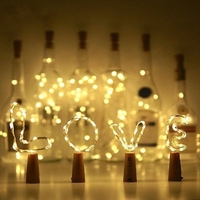 4.5V 0.9W 1.5Meters 15 LED guirlande lumineuse fil