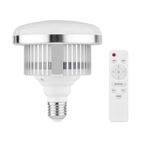 45W E27 LED Ampoule Vidéo Lumière Bi-couleur 3000K-6000K