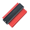 4.7 pouces/120 MM contour jauge duplicateur mise en forme irrégulière règle de mesure pour le travail du bois traçage revêtement de sol moulage réparation bricolage décoration