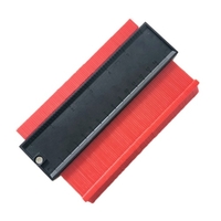 4.7 pouces/120 MM contour jauge duplicateur mise en forme irrégulière règle de mesure pour le travail du bois traçage revêtement de sol moulage réparation bricolage décoration
