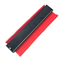 4.7 pouces/120 MM contour jauge duplicateur mise en forme irrégulière règle de mesure pour le travail du bois traçage revêtement de sol moulage réparation bricolage décoration