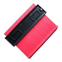 4.7 pouces/120 MM contour jauge duplicateur mise en forme irrégulière règle de mesure pour le travail du bois traçage revêtement de sol moulage réparation bricolage décoration