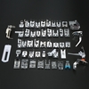 48 pcs Professionnel Machine À Coudre Domestique Pied Presseur Ensemble Hem Pied Pièces de Rechange Accessoires pour Frère Chanteur Feiyue Janome