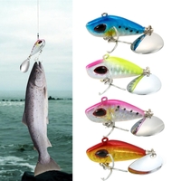 4cm / 25g Lifelike leurre de pêche Swimbait VIB dur appât poissons treble crochet attaquer