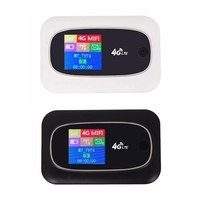 4G LTE CAT4 150 Mbps Mobile WiFi Hotspot Portable WiFi Routeur Sans Fil Wifi Portable Routeur Portable avec Fente pour Carte SIM Blanc