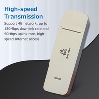 4G LTE Portable WiFi 150Mbps USB Mini routeur sans fil USB WiFi Dongle Mobile WiFi avec WiFi Hotspot opération facile blanc