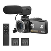 4K caméra vidéo numérique 3.0 pouces IPS écran tactile WiFi caméscope DV enregistreur 56MP 18X Zoom numérique