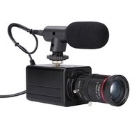 4K HD caméra ordinateur caméra USB Webcam 10X Zoom optique mise au point manuelle Compensation d