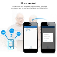 4pcs / lot SONOFF 10A DIY Smart WiFi Modification générale Contrôle à distance Power Shut avec Smart APP