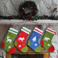 4pcs / set Christmas Hanging Stockings X