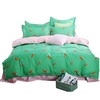4pcs / set ensemble de literie à la mode de maison de dessin animé