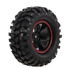 4pcs 1/10 RC buggy pneu 6 rayons Rim pour 1/10 HSP Redcat Traxxas axiale SCX10 RC4WD D90 CC01 RC Rock Crawler
