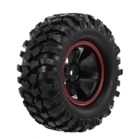 4pcs 1/10 RC buggy pneu 6 rayons Rim pour 1/10 HSP Redcat Traxxas axiale SCX10 RC4WD D90 CC01 RC Rock Crawler