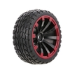 4PCS 1/10 RC Pneu Sur Route Motif Rhombus Tread pour 1/10 HSP HPI Redcat RC4WD AXIAL RC Voiture
