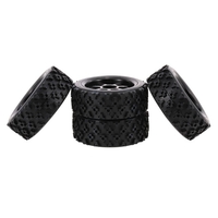 4PCS 1/10 RC Pneu Sur Route Pneu Étoiles Motif pour 1/10 HSP Redcat Traxxas Tamiya HPI RC Buggy