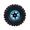 4pcs 135mm 2, 2 pouces jante caoutchouc roue de pneu de pneu pour voiture RC Traxxas HSP Redcat RC4WD Tamiya Axial SCX10 D90 HPI RC Rock Crawler