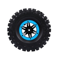 4pcs 135mm 2, 2 pouces jante caoutchouc roue de pneu de pneu pour voiture RC Traxxas HSP Redcat RC4WD Tamiya Axial SCX10 D90 HPI RC Rock Crawler
