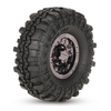 4pcs 1, 9 pouces 110mm 1/10 Rock Crawler Pneus avec jante Beadlock pour D90 SCX10 AXIAL RC4WD TF2 RC Car Truck Monster Truck Bigfoot