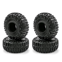 4pcs 2.2inch RC chenille caoutchouc pneus RC voiture pneus remplacement pour 1/10 TRX4 SCX10 90046 90047 90048 RR10 RC voiture