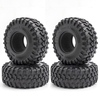 4pcs 2.2inch RC chenille caoutchouc pneus RC voiture pneus remplacement pour 1/10 TRX4 SCX10 90046 90047 90048 RR10 RC voiture