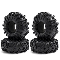 4pcs 2.2inch RC chenille caoutchouc pneus RC voiture pneus remplacement pour 1/10 TRX4 SCX10 90046 90047 90048 RR10 RC voiture