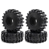 4pcs 2.2inch RC chenille caoutchouc pneus RC voiture pneus remplacement pour 1/10 TRX4 SCX10 90046 90047 90048 RR10 RC voiture
