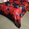 4pcs 3D imprimé literie ensemble literie King fleurs/Animal taille couette couverture + Bed Sheet + 2 taies d