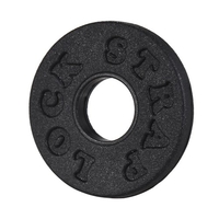 4pcs basse sangle de guitare serrures blocs caoutchouc matériel guitare pièces accessoires