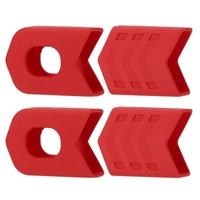 4pcs manivelle de protection manches vélo pédalier protecteur vtt route vélo vélo pédalier manivelle de protection couvercle