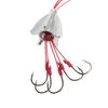 4pcs pêche anti-pendaison 6 en 1 carbone acier explosion crochets lac carpe pêche crochets avec poids 9 10 11 12 13 