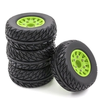 4pcs RC voiture pneus remplacements pour 12MM 14MM 17MM ARRMA Traxxas HSP Tamiya HPI tout-terrain véhicule court camion